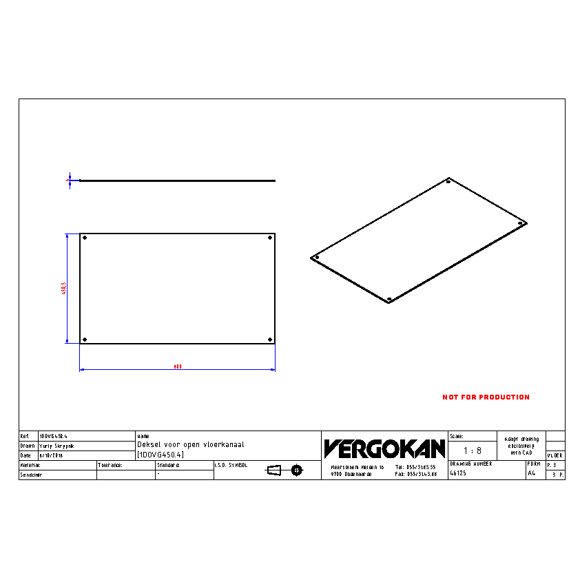 COMMERCIAL 1DOVG450.4 (46125)